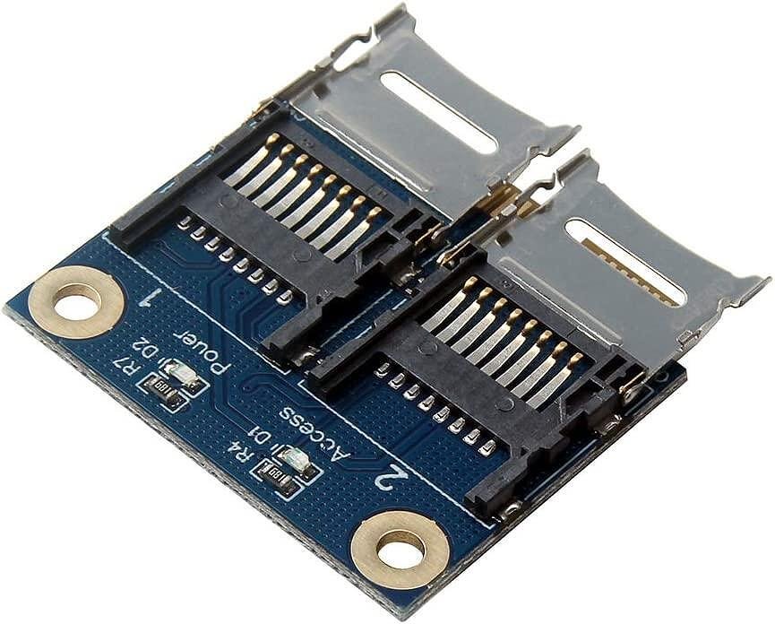 Dual microSD към Mini PCIe адаптер – 2 слота, USB 2.0 | eHUB.bg